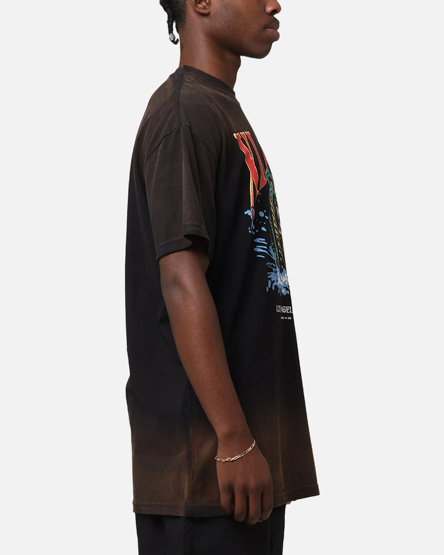 X-Large Serpent LA T-Shirt Coffee