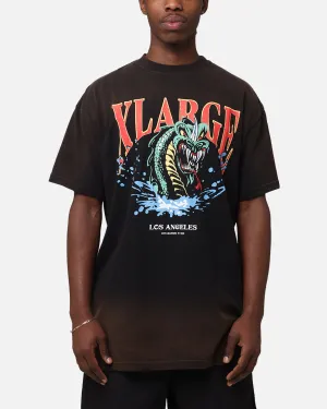 X-Large Serpent LA T-Shirt Coffee