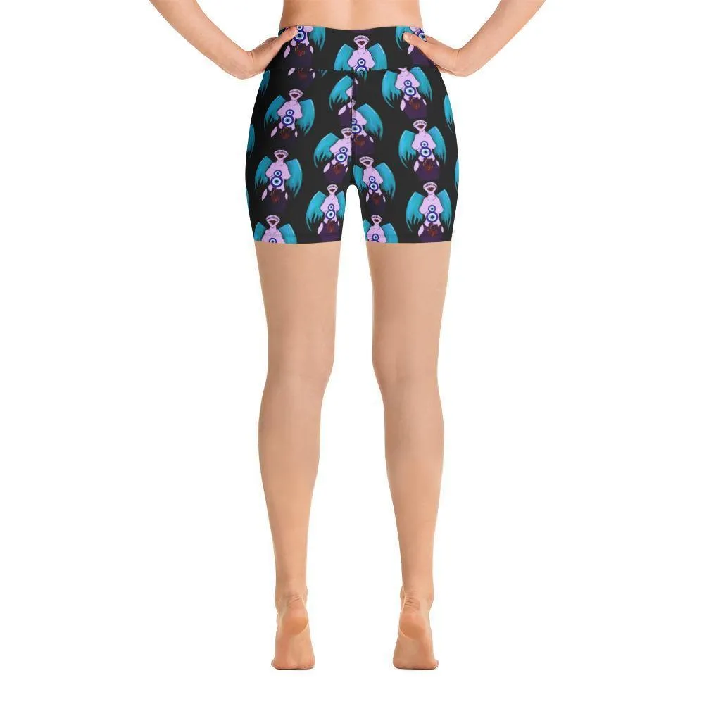 X Mal de Ojo Yoga Shorts