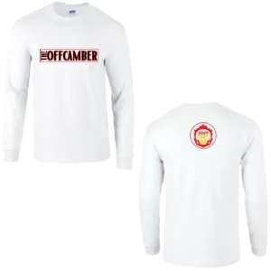 X5CAPE Generation 'The Offcamber' Longsleeve T-shirt White
