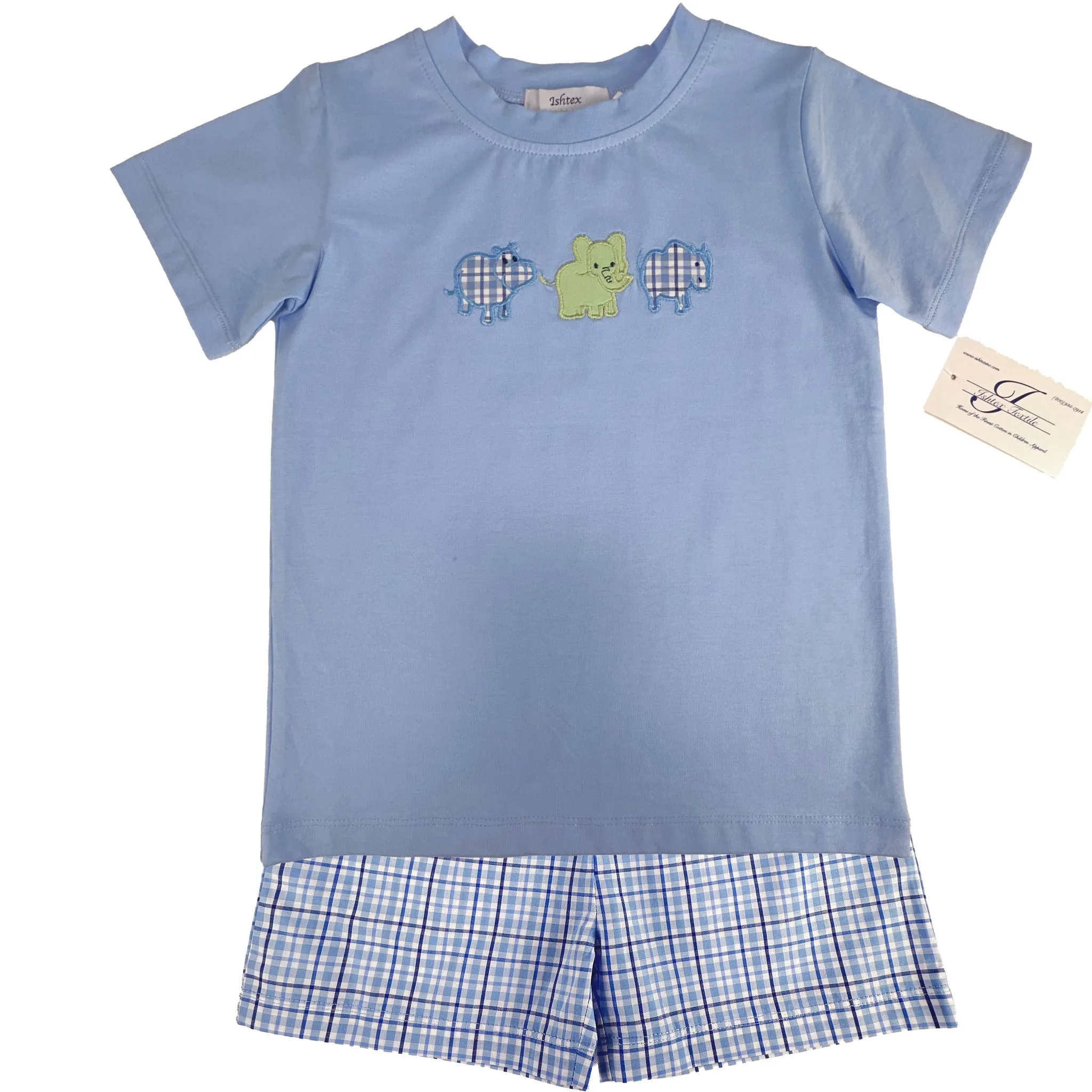 Zoo Friends Boy's Short Set