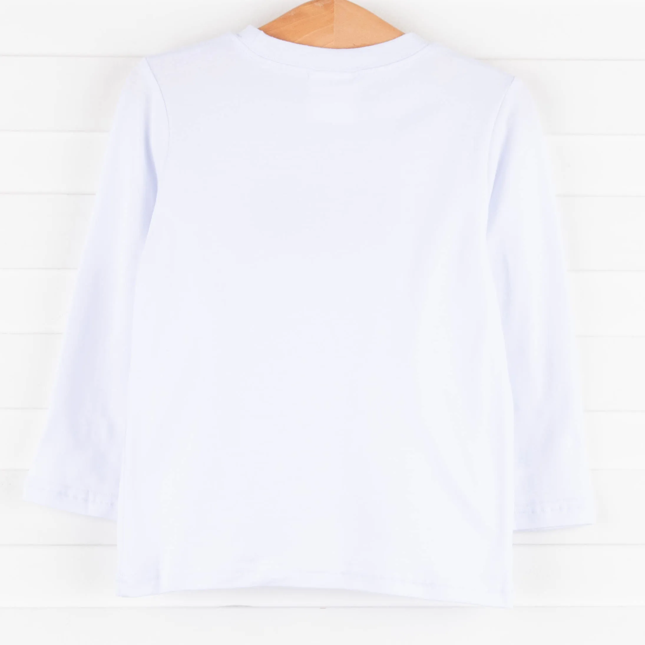 Zoo Pals Embroidered Shirt, White